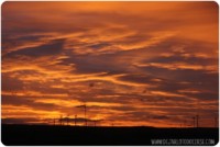 disfrutar de un atardecer